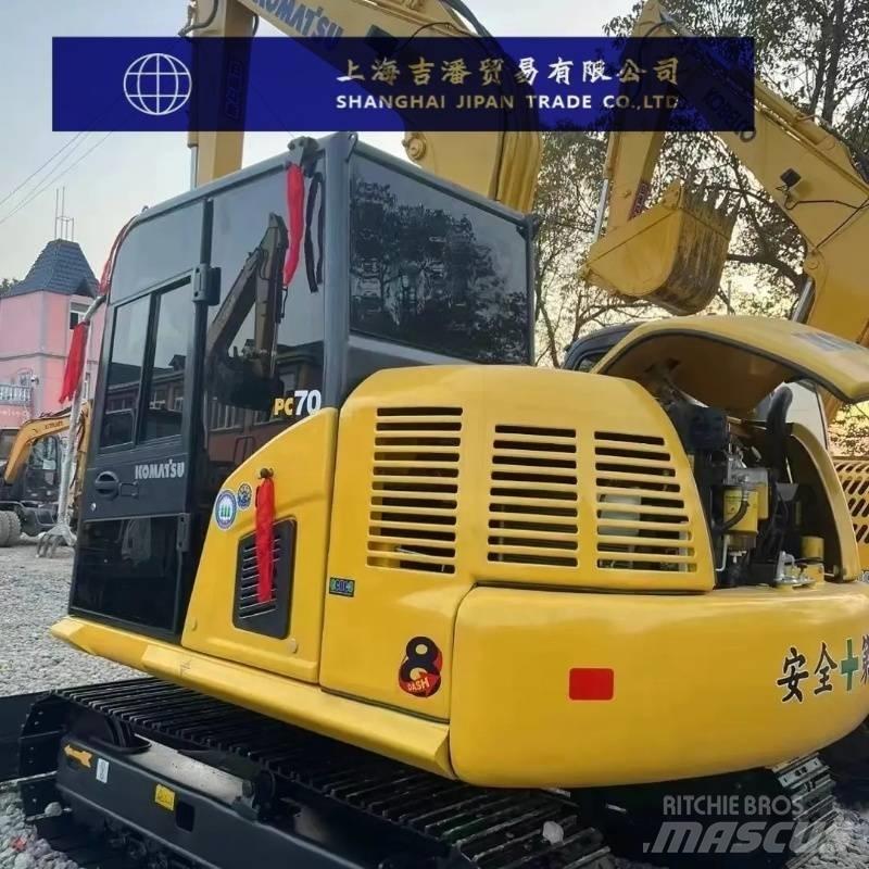 Komatsu PC 70 Rupsgraafmachines