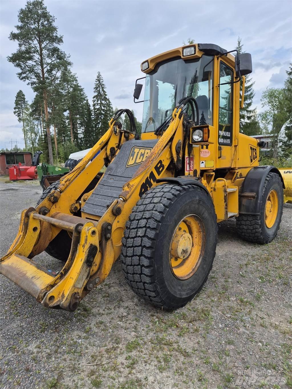 JCB 411B Wielladers