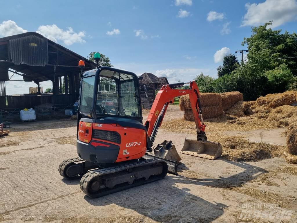 Kubota U 27-4 Minigraafmachines < 7t