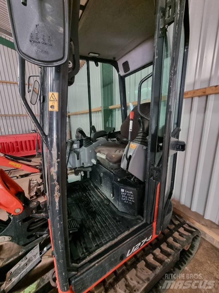 Kubota U 27-4 Minigraafmachines < 7t