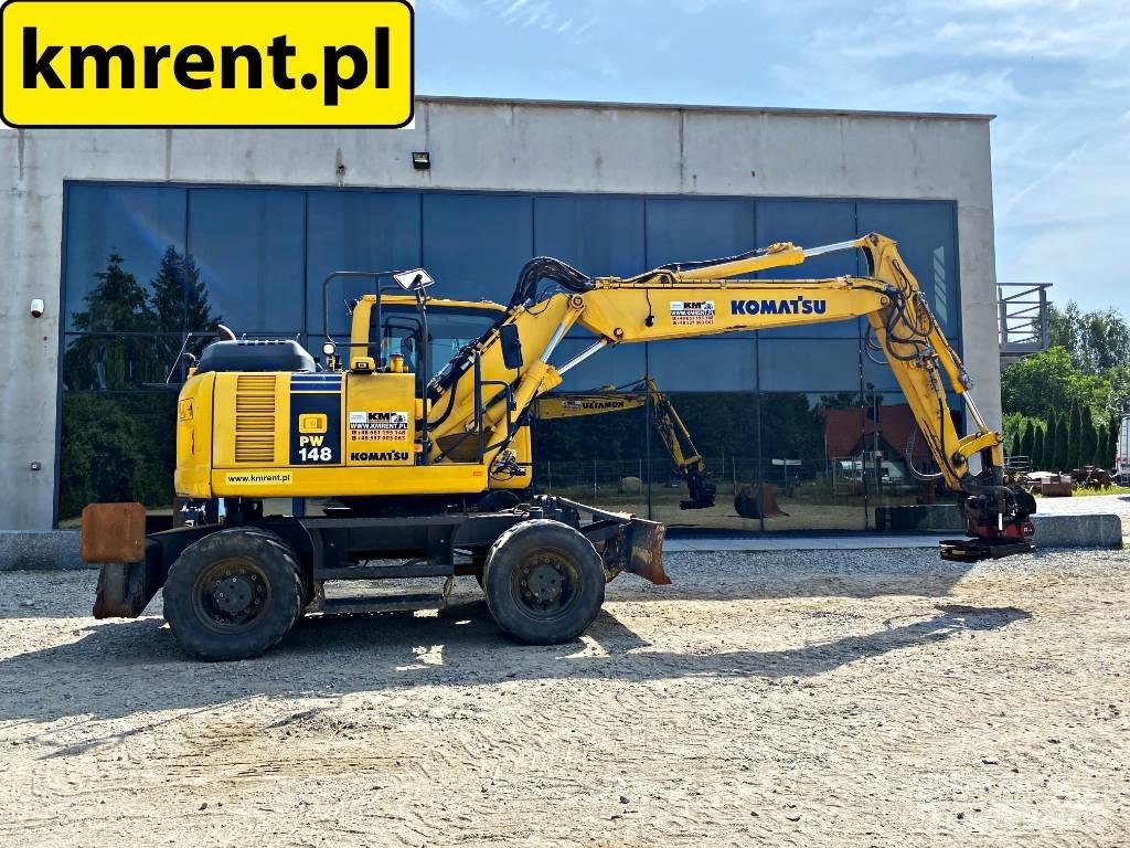 Komatsu PW 148-8 Wielgraafmachines