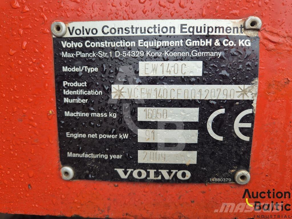 Volvo EW 140 C Wielgraafmachines