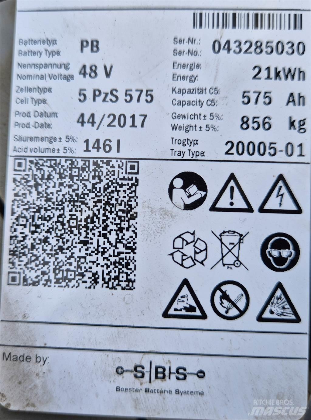 Linde E16P-02 Elektrische heftrucks