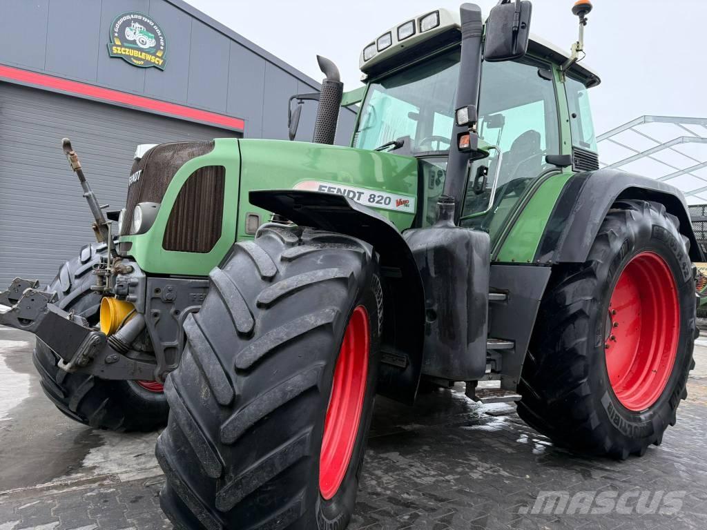 Fendt 820 Vario TMS Tractoren