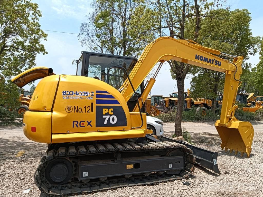 Komatsu PC 70 Midigraafmachines 7t - 12t