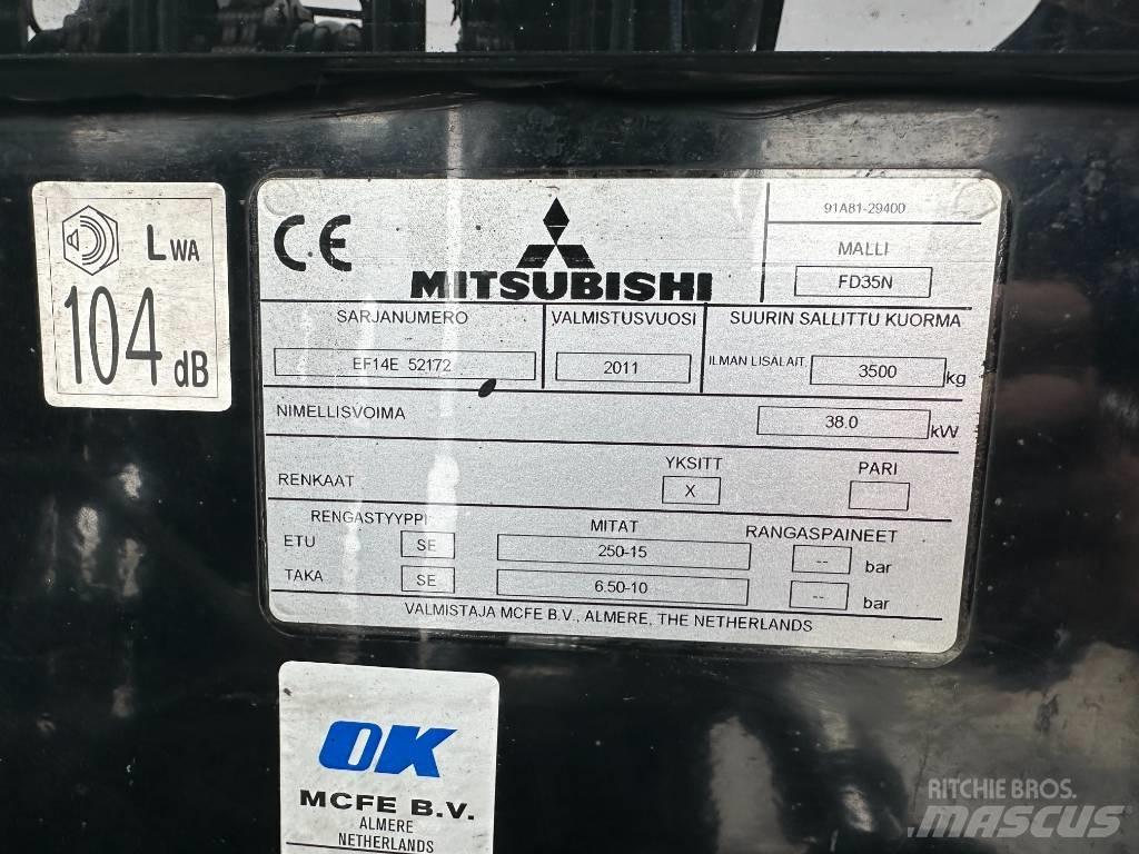 Mitsubishi FD 35 N Diesel heftrucks