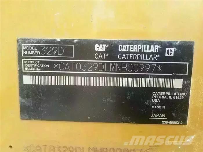 CAT 329 D L Rupsgraafmachines