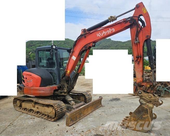 Kubota KX 57 Minigraafmachines < 7t