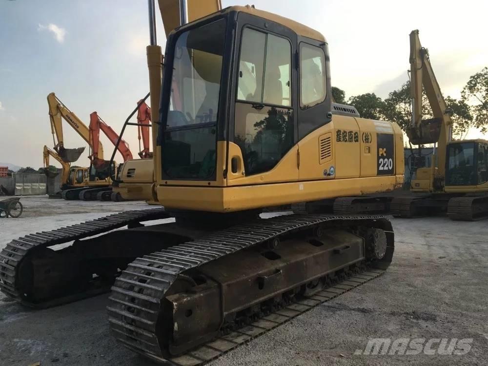 Komatsu PC 220-7 Rupsgraafmachines