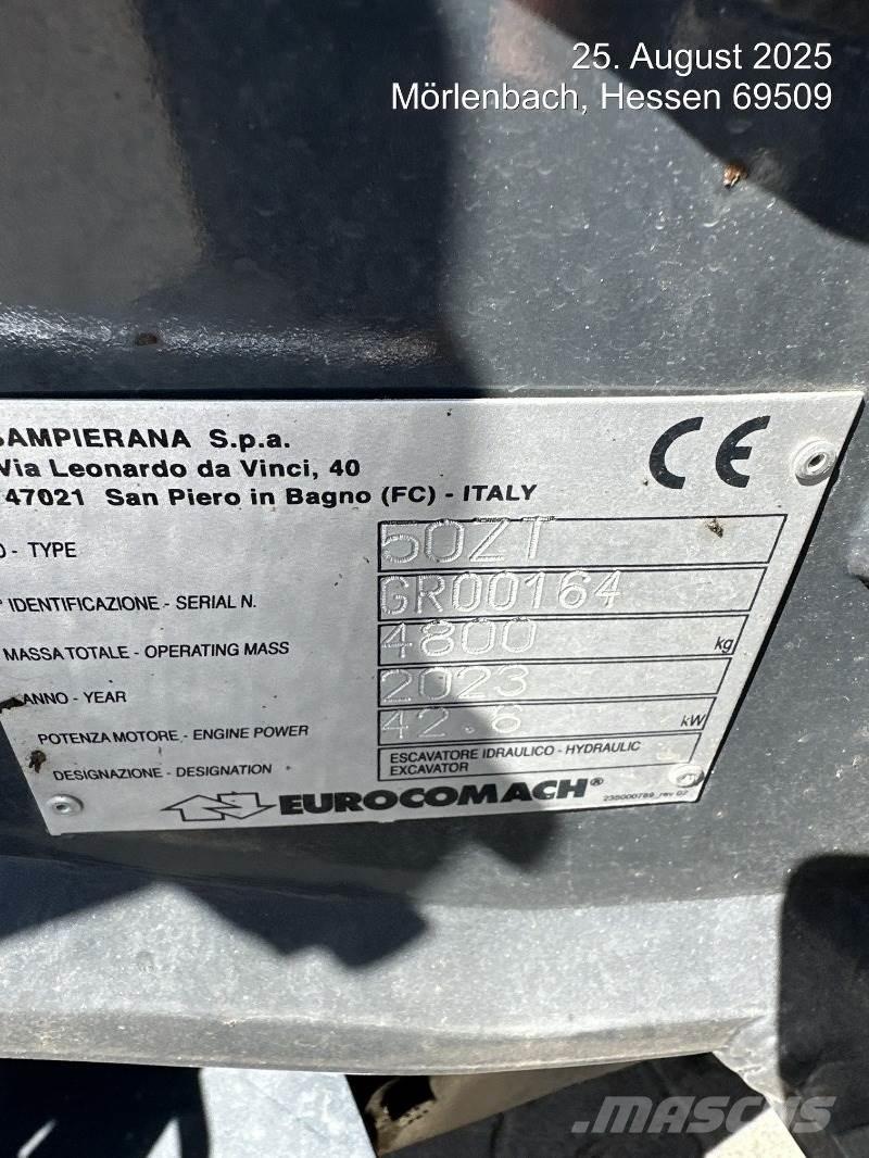 Eurocomach 50ZT Minigraafmachines < 7t