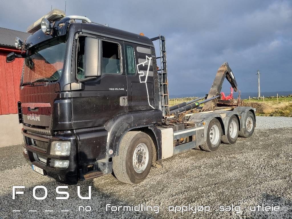 MAN TGS 35.540 Vrachtwagen met containersysteem