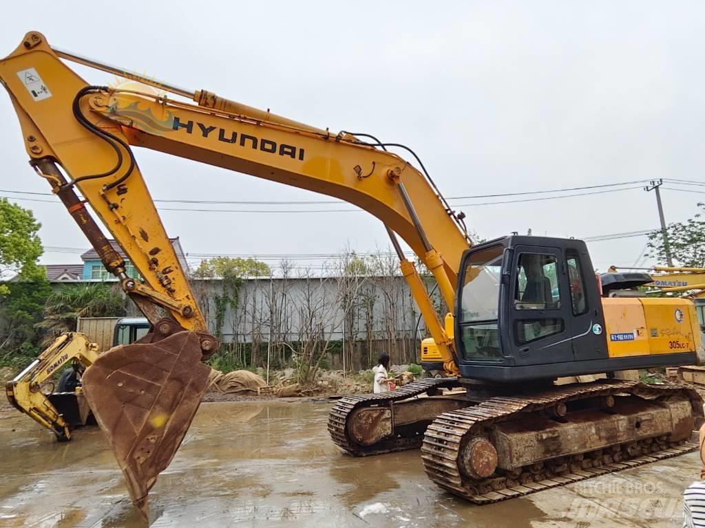 Hyundai R305LC-7 Rupsgraafmachines