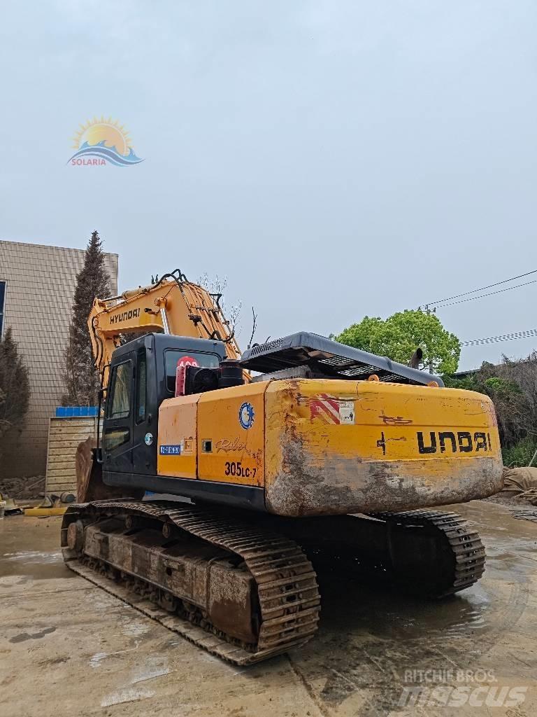Hyundai R305LC-7 Rupsgraafmachines