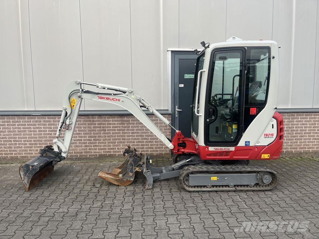 Takeuchi TB216 Minigraafmachines < 7t