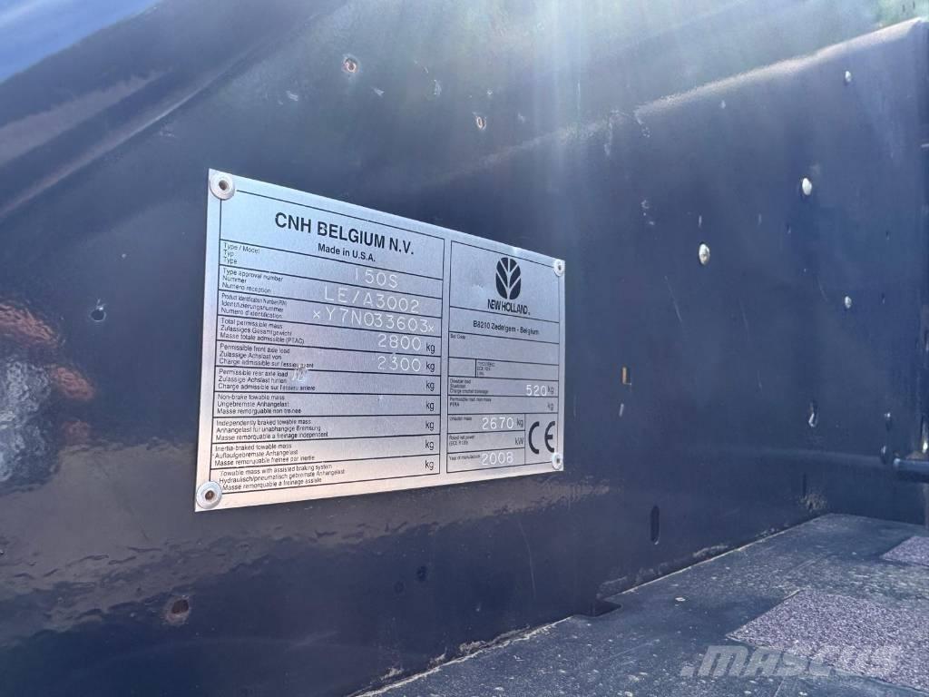 New Holland BR 7060 Ronde-balenpersen