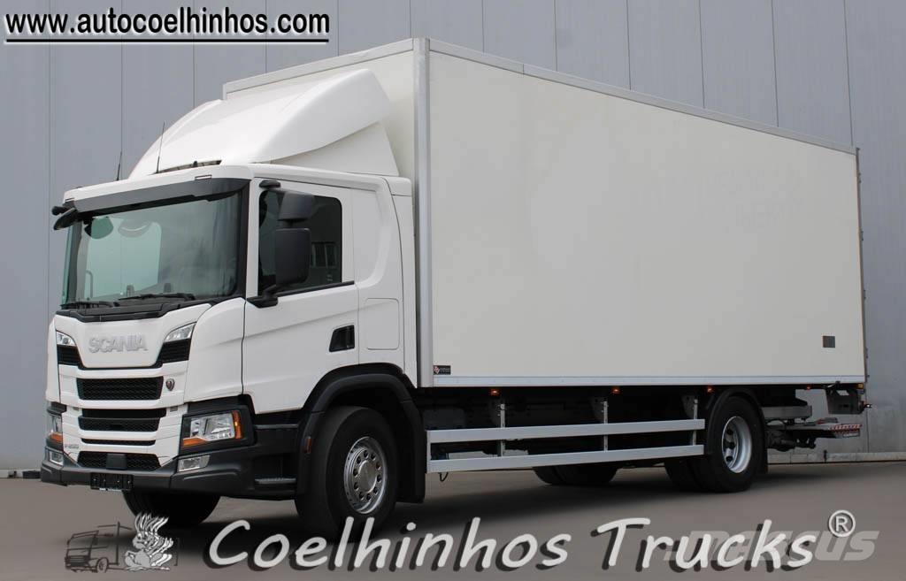 Scania P 250 Bakwagens met gesloten opbouw