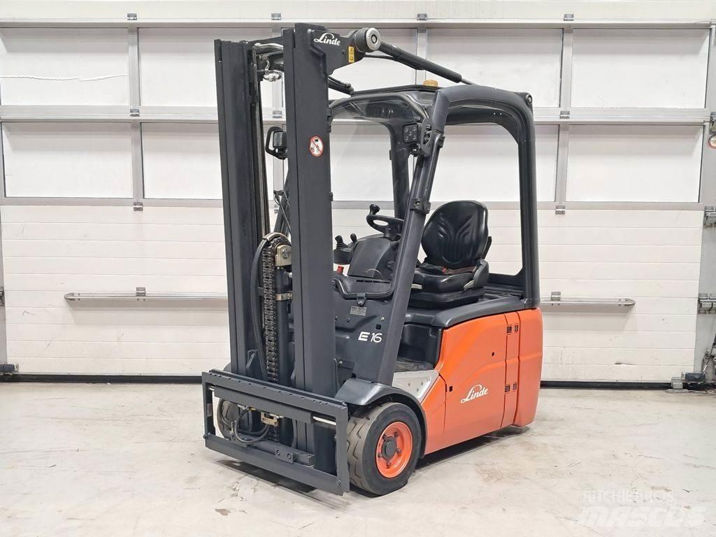 Linde E16C-01 Elektrische heftrucks