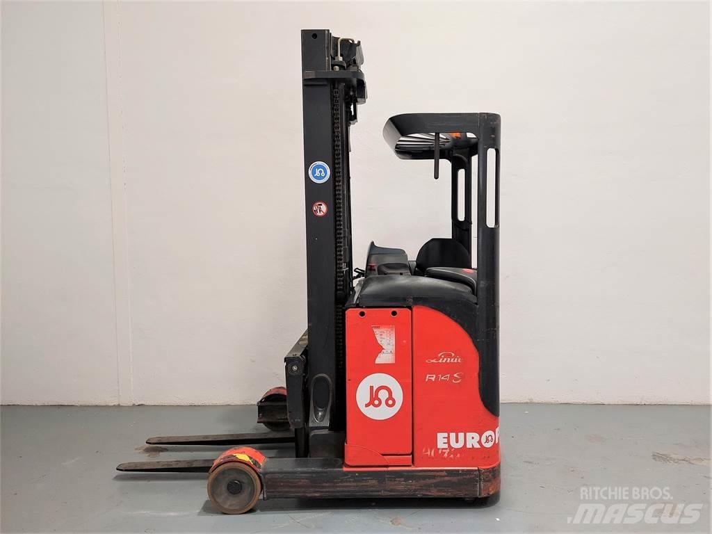 Linde R14S Reachtruck voor hoog niveau