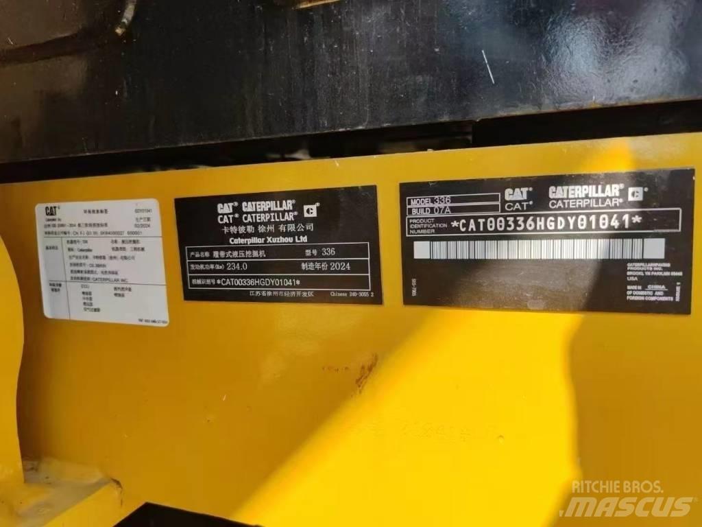 CAT 336 Rupsgraafmachines