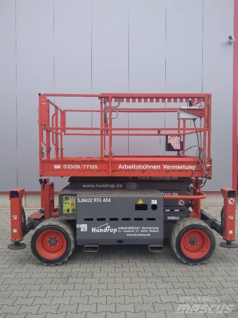 SkyJack SJ 6832 RTE Schaarhoogwerkers