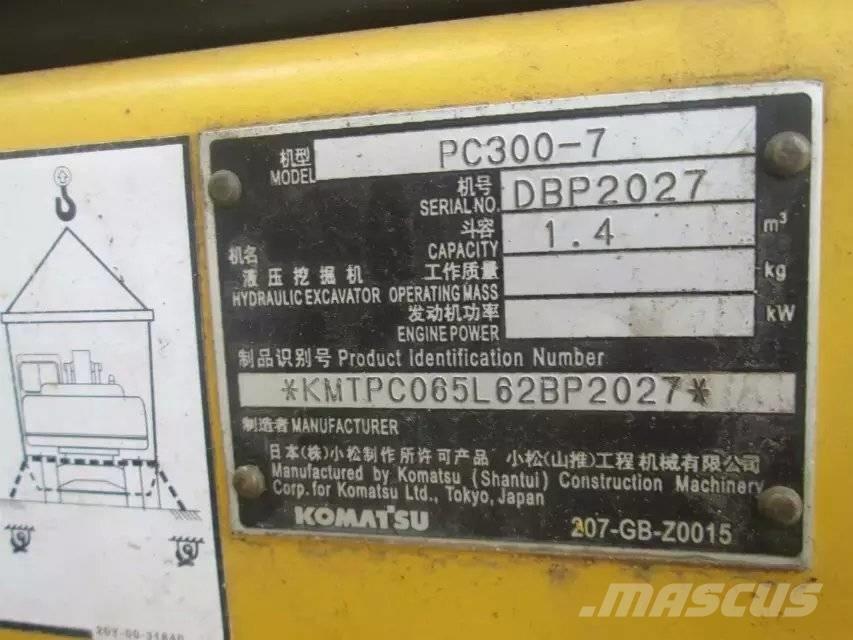 Komatsu PC 300-7 Rupsgraafmachines