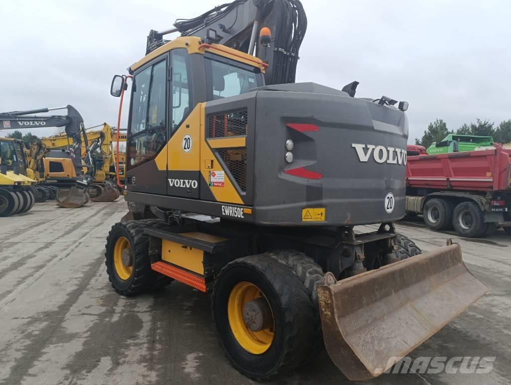 Volvo EWR 150 E Wielgraafmachines