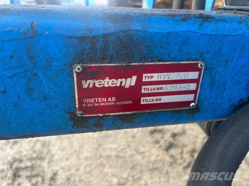 Vreten HVV 8,0 Overige aanhangers