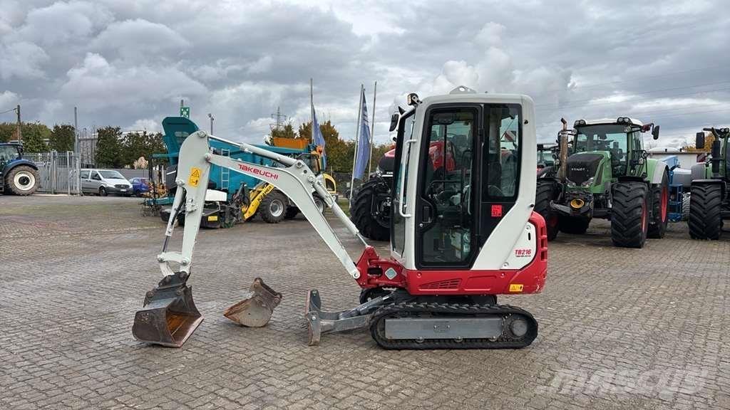 Takeuchi TB216 Minigraafmachines < 7t