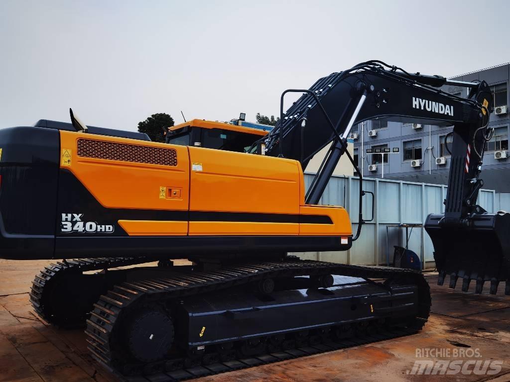 Hyundai HX340 Rupsgraafmachines