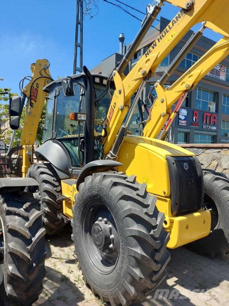New Holland B 115 D Graaf-laadcombinaties