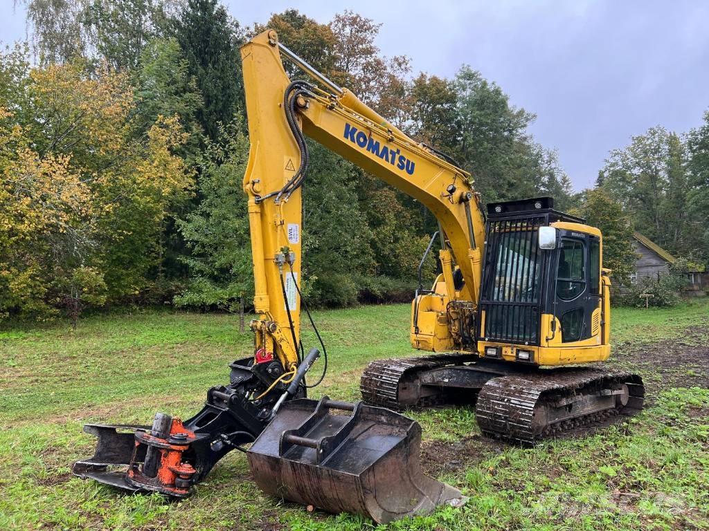 Komatsu PC138US-11 Rupsgraafmachines