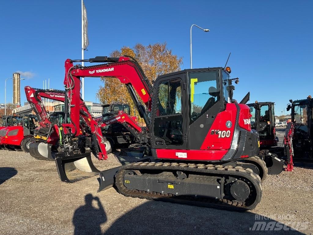 Yanmar SV 100 DEMO Midigraafmachines 7t - 12t