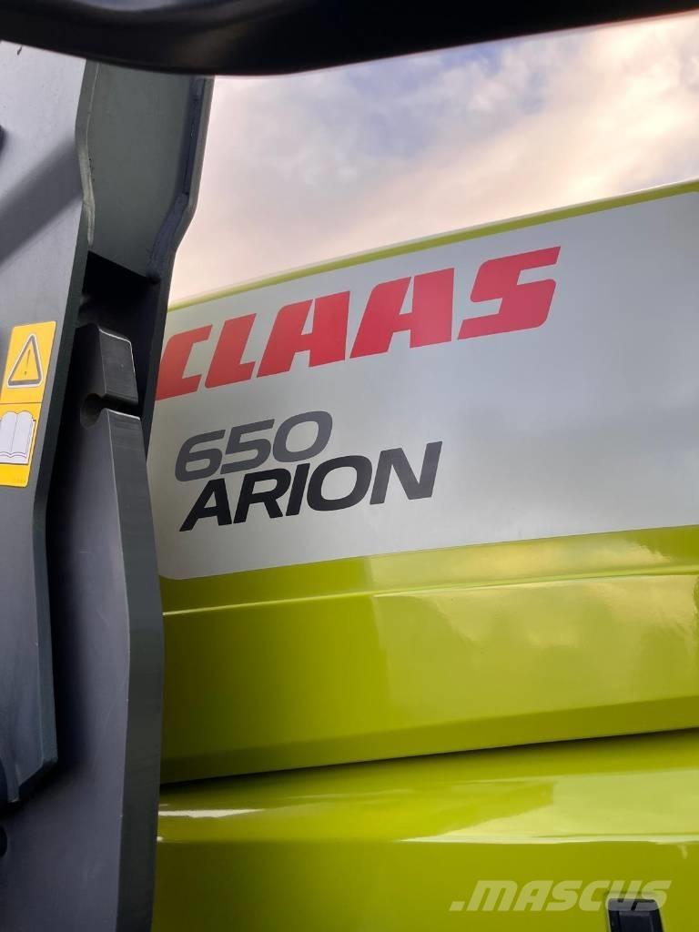 CLAAS ARION 650 Tractoren