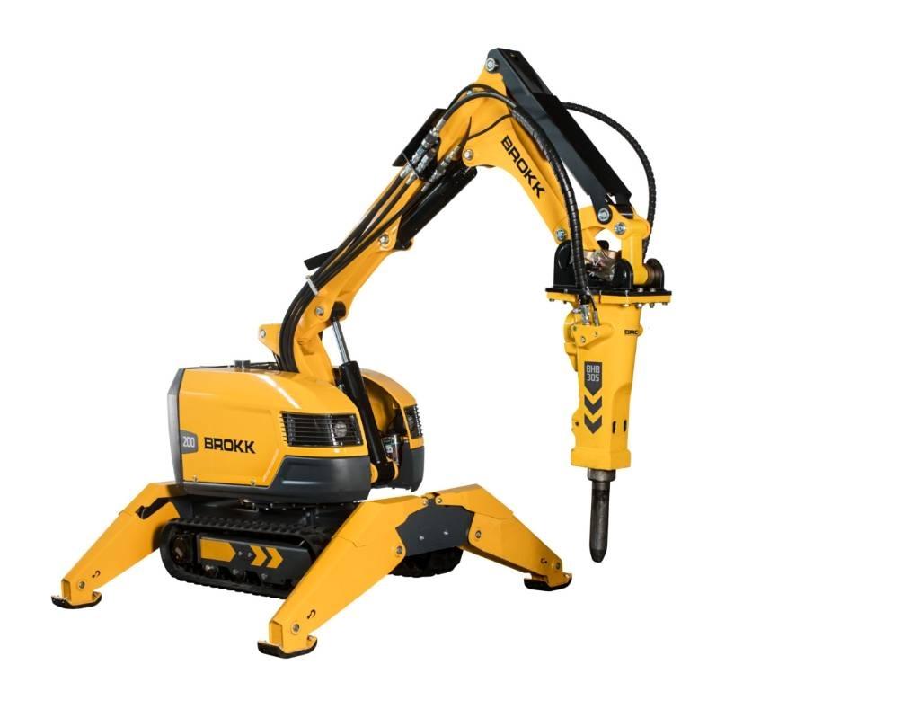 Brokk 200 Sloopgraafmachines
