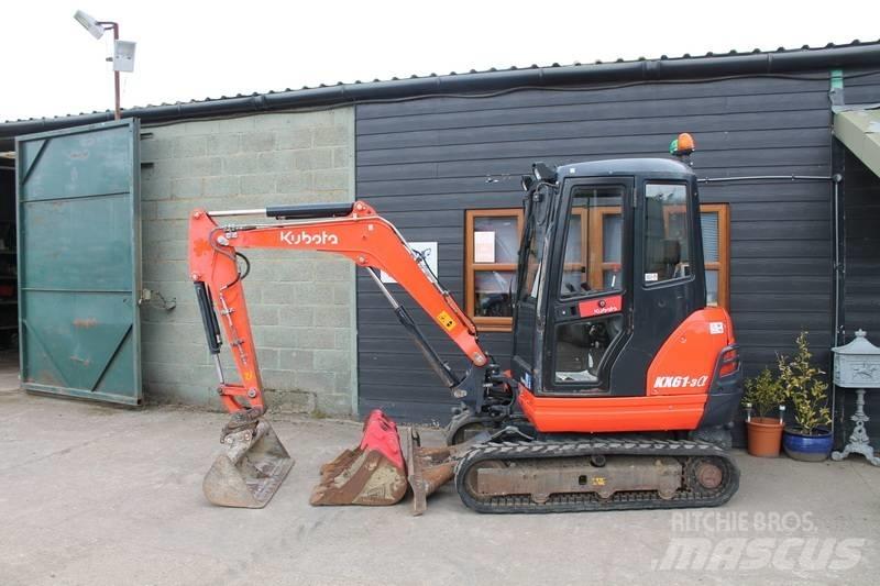 Kubota KX 61-3 Minigraafmachines < 7t