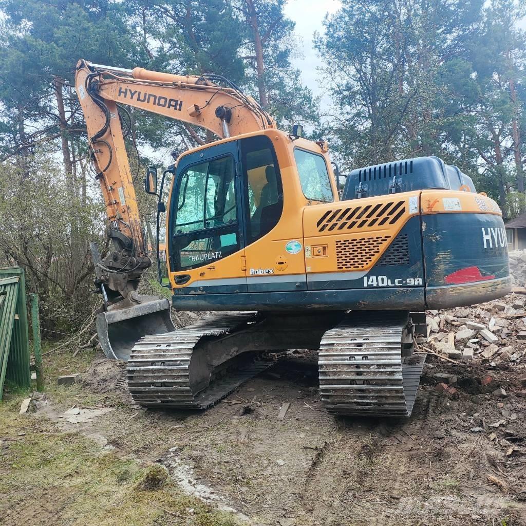 Hyundai LC 140 Rupsgraafmachines