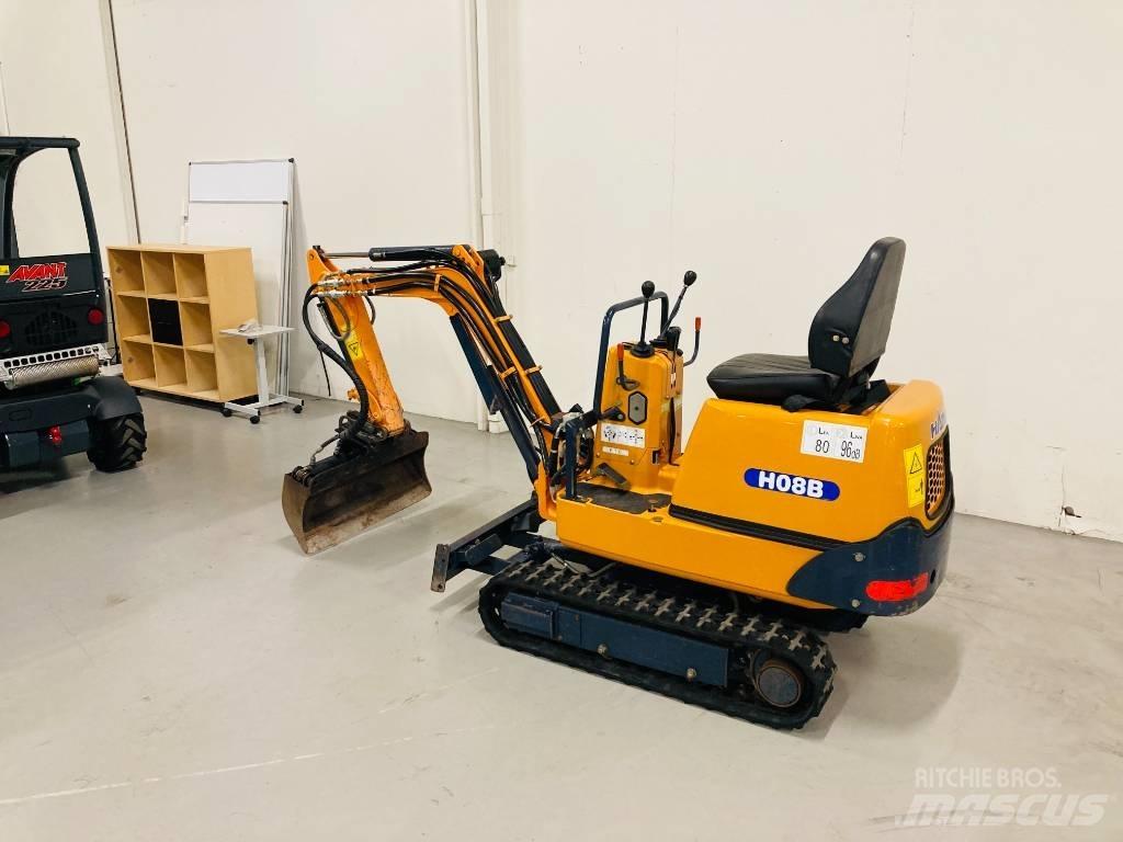 Hanix H 08 B Minigraafmachines < 7t