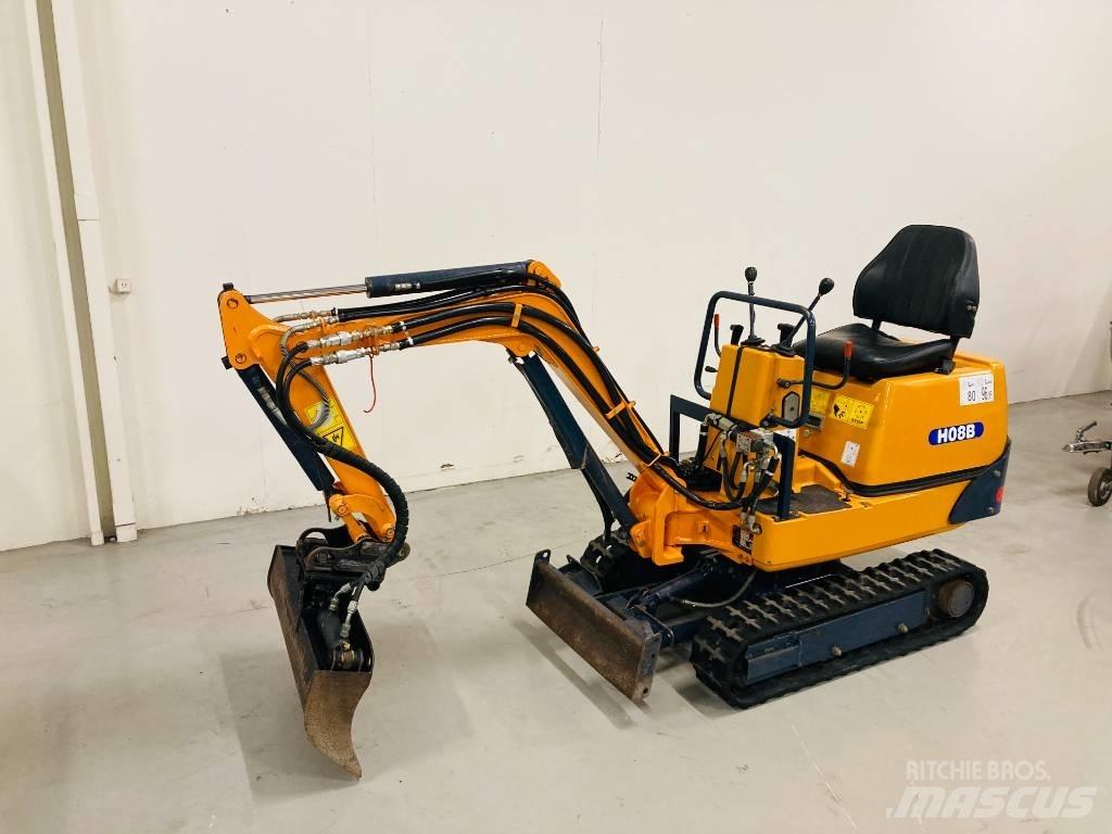 Hanix H 08 B Minigraafmachines < 7t
