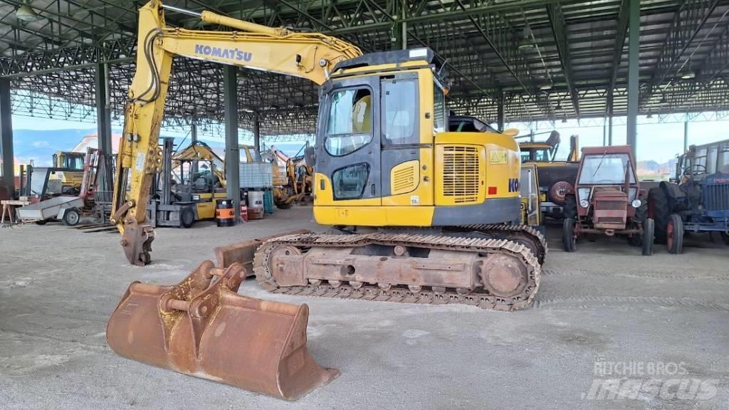 Komatsu PC 138US-8 Rupsgraafmachines