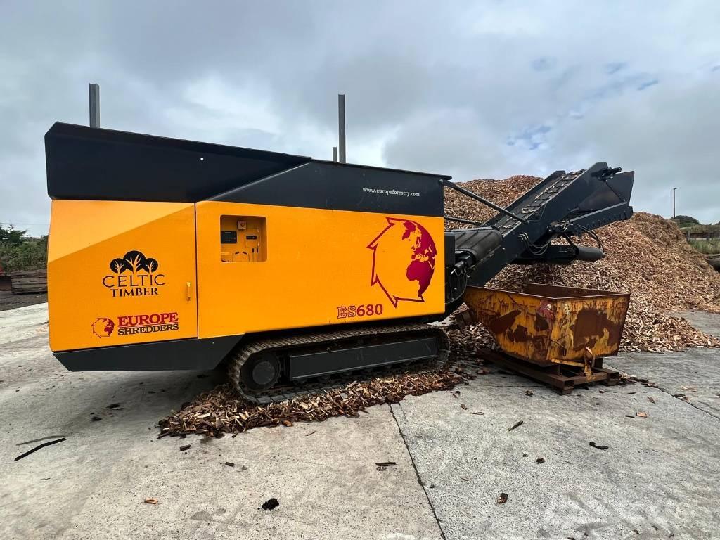 Euro Shredder ES680 Houtversnipperaars