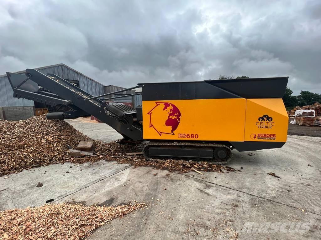 Euro Shredder ES680 Houtversnipperaars