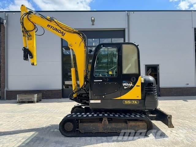 Hyundai Robex 55-7 Minigraafmachines < 7t