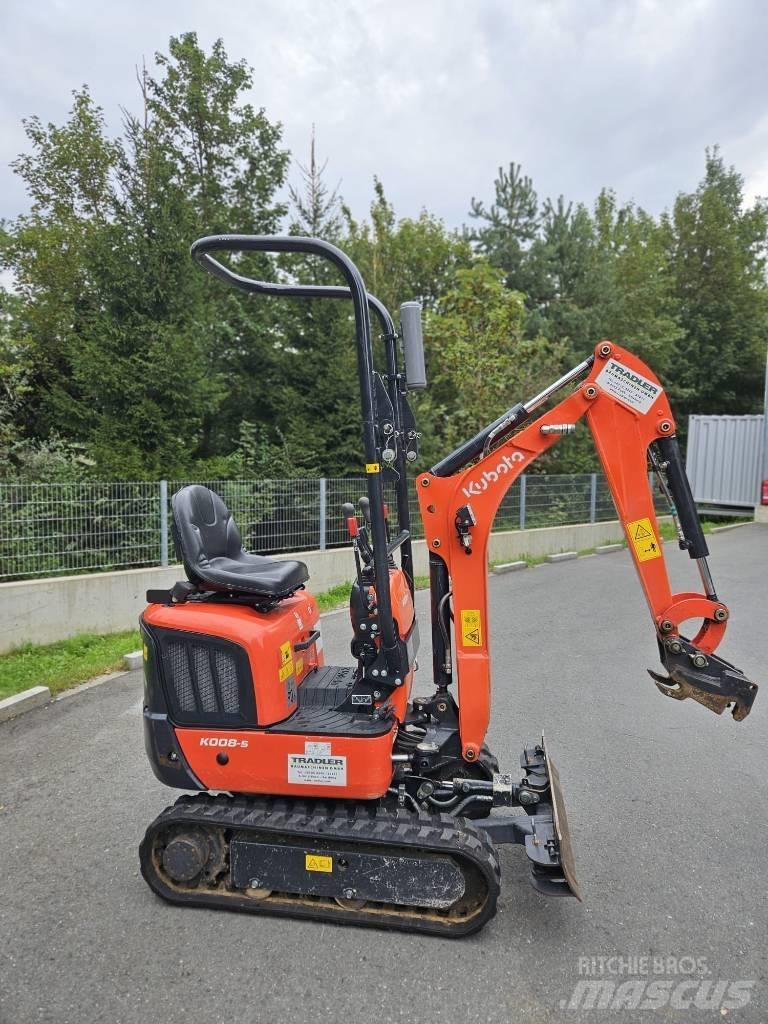 Kubota K008-5 VHG Minigraafmachines < 7t