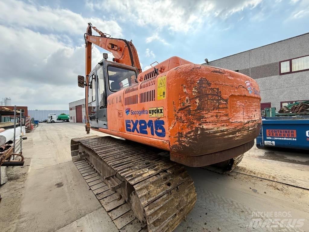 Fiat-Hitachi EX 215 Rupsgraafmachines