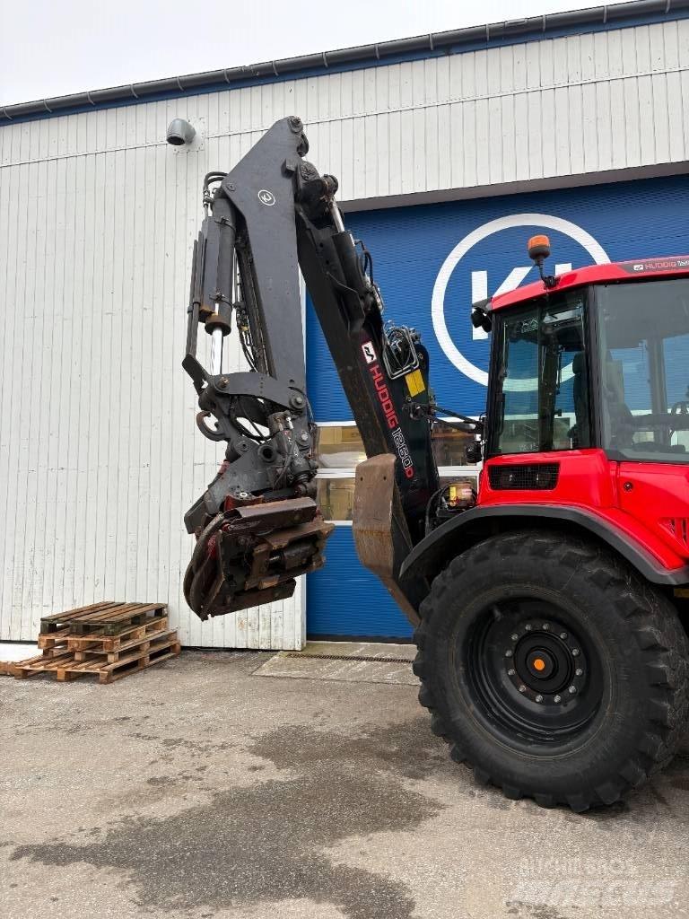 Huddig 1260D Graaf-laadcombinaties