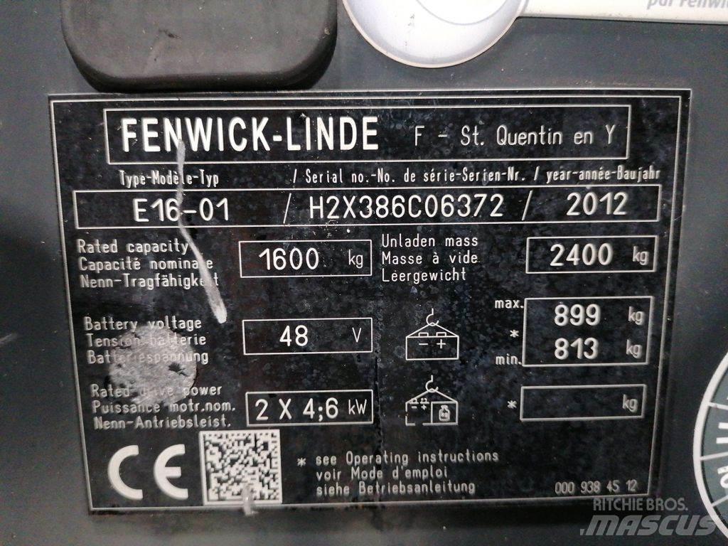 Linde E16 Elektrische heftrucks