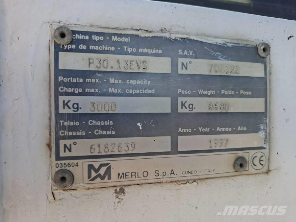Merlo P 30.13 EVS Transmissie