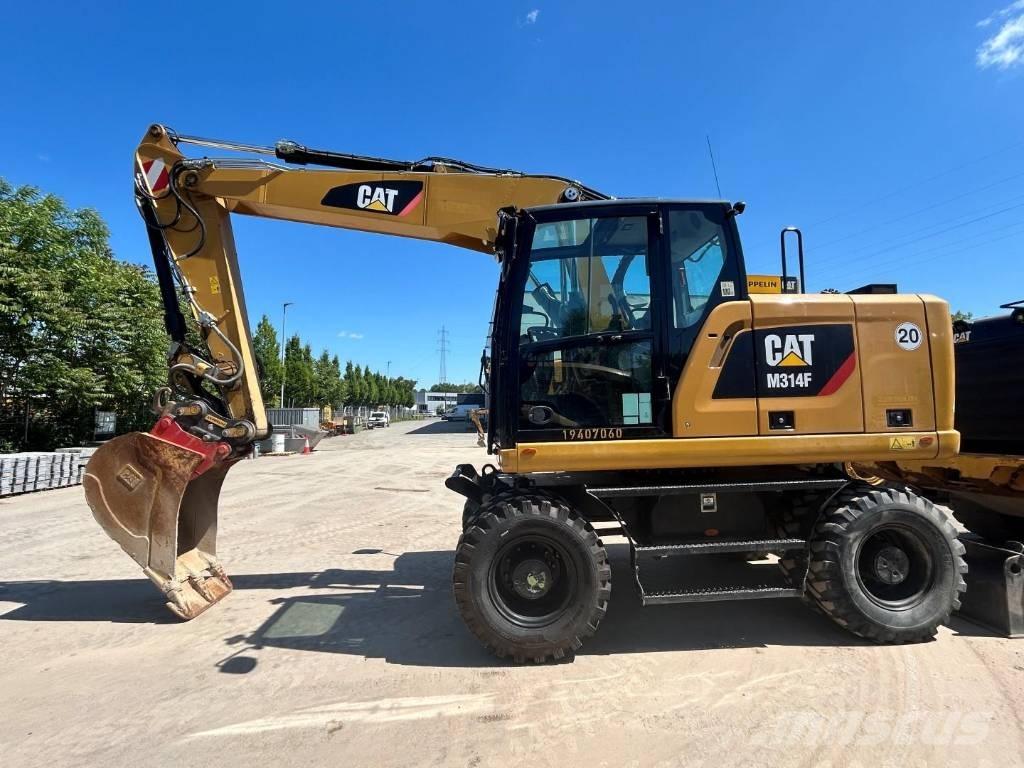 CAT M 314 F Wielgraafmachines