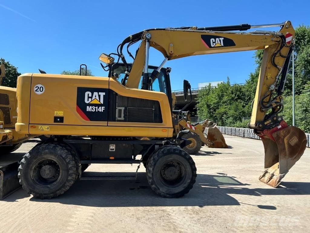 CAT M 314 F Wielgraafmachines