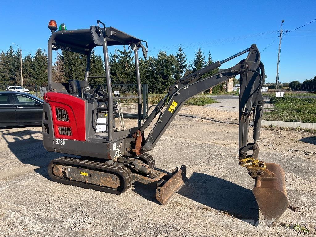 Volvo EC18D Minigraafmachines < 7t